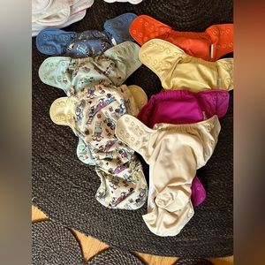 GroVia organic all-in-one cloth diapers
